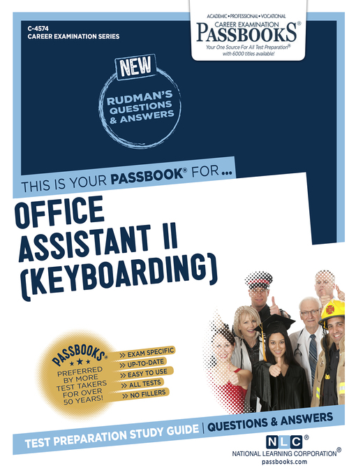 Cover image for Office Assistant II (Keyboarding)